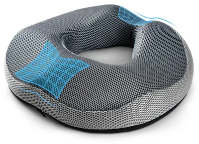 Produktbild von Ergonomisches Donutkissen aus Memory-Schaum für Sitzkomfort