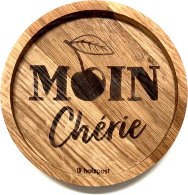 Produktbild von holzpost Untersetzer MOIN Cherie Eiche 11,2cm
