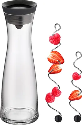 Obrázek produktu pro WMF 3201000582, Karafa, 1 l, Nerezová ocel, Průhledná, Sklo, Nerezová ocel, Krabice, 1 kusů