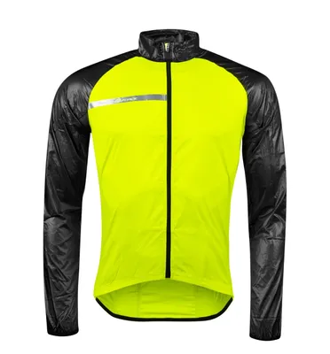 Zdjęcie produktu dla Kurtka FORCE WINDPRO wiatroszczelna żółto-czarna +10 °C do +15 °C ** : Rozmiar - 3XL Rozmiar: 3XL