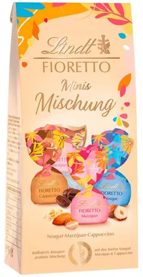 Produktbild von Lindt Fioretto Minis Mischung 115g, KI-generiertes Bild
