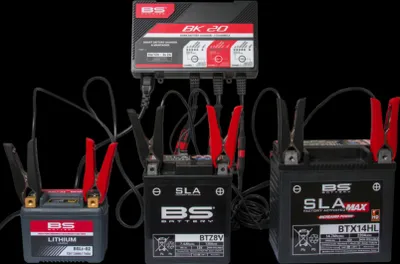 Produktbild von BS BATTERY BK20 Smart Batterieladegerät -6V/12V 3x2A
