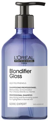 Produktbild von L'Oréal Professionnel Serie Expert Blondifier Gloss Shampoo 500 ml
