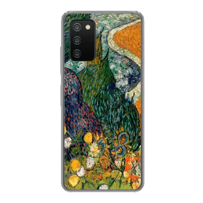 Produktbild von MuchoWow® Handyhülle Schutzhülle Hülle für Samsung Galaxy A03s Erinnerungen an den Garten von Etten - Vincent van Gogh Silikon Softcase Handy Hülle - Schutz