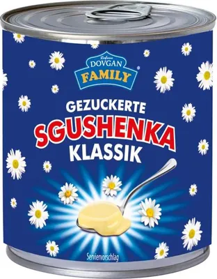 Produktbild von DOVGAN  Gezuckerte "Sgushenka" Klassik 370g