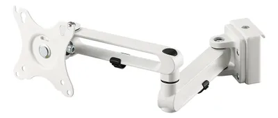 Produktbild von Deltaco DELO-0157, 8 kg, 43,2 cm (17"), 81,3 cm (32"), 75 x 75 mm, 100 x 100 mm, Weiß