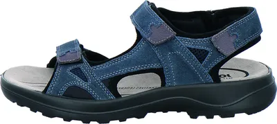 Produktbild von Jomos Herren Echtleder Sandale blau, Herren:49 EU