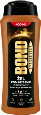 Obrázek produktu pro Pharma-C-Food Bond Spacequest – Sprchový gel 400 ml – Dlouhotrvající svěžest