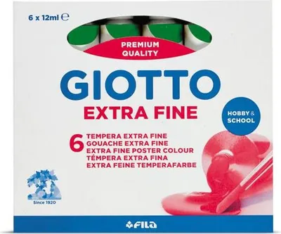 Immagine prodotto di Giotto 352012 colore a tempera 12 ml Tubo Verde