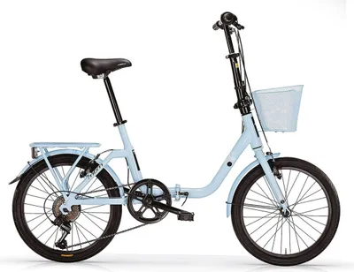 Produktbild von MBM Klapprad 20 Zoll KANGAROO, Farbe: blau, 6-Gang Kettenschaltung