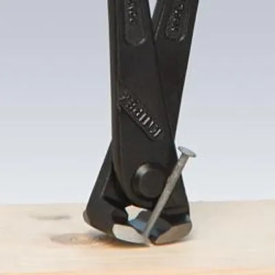 Produktbild von Knipex Kraft-Monierzange Länge 300mm poliert schwarz atramentiert Griff mit Kunststoff überzogen - 99 11 300
