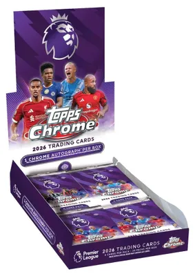 Obrázok produktu pre 2026 Topps Chrome® Premier League Hobby Box