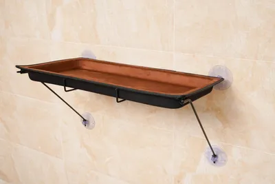 Image de Lit pour chat à fixer à la fenêtre - Hamac pliable avec ventouses
