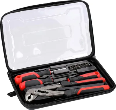 Image de Ensemble d'outils, 20 pièces, poche zippée