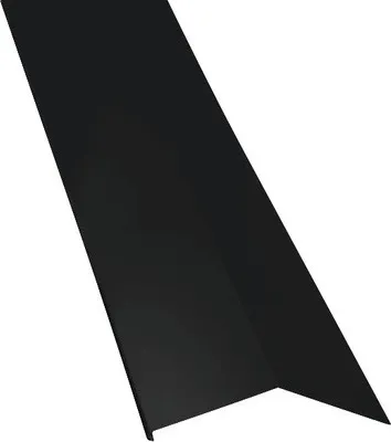 Produktbild von PRECIT Schürze für Mansarden außen Big Stone Tiefschwarz RAL 9005 1000 mm x 135 mm x 90 mm