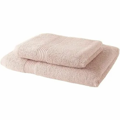 Produktbild von TODAY Handtuch-Set Hellrosa 100% Baumwolle