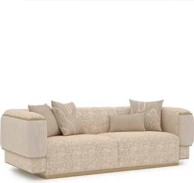 Produktbild von Wohnzimmer Set 2tlg Sofa Komplett Design Dreisitzer Sofa Neu Sessel Sofagarnitur