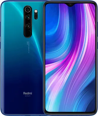Produktbild von Xiaomi Redmi Note 8 Pro 64 GB + 6 GB Dual-Sim Ocean Blue Gut