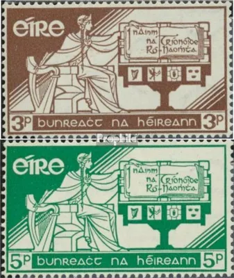 Produktbild von Briefmarken Irland 1958 Mi 140-141 (kompl.Ausg.) postfrisch Verfassung
