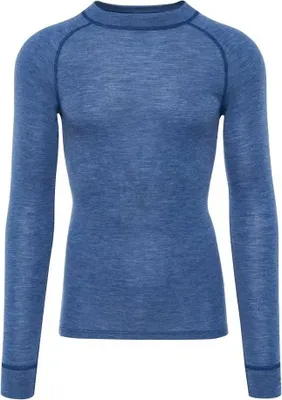 Produktbild von Thermowave Merino Warm Active Langarm-baselayer Blau L Herren Blau L