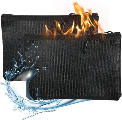 Obrázok produktu pre Taška na dokumenty 20.5 x 13.5 cm, 2 ks, vodotesná, pre pasy