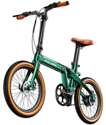 Produktbild von PT20 - Klappbares E-Bike - Carbonrahmen - Bürstenloser Motor 200–250 W - Lithium-Akku 36 V - Reichweite über 60 km - Bis 25 km/h - Zweisitzig