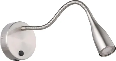 Produktbild von EGLO LED Wandlampe Olivandino 1, Schwanenhals Leselampe Wandmontage, Bettlampe Wand mit Schalter, USB Ladefunktion, Wandleuchte Schlafzimmer, warmweiß