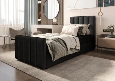 Produktbild von B&B Home Boxspringbett AdelleV 90x200 cm – mit Bettkasten