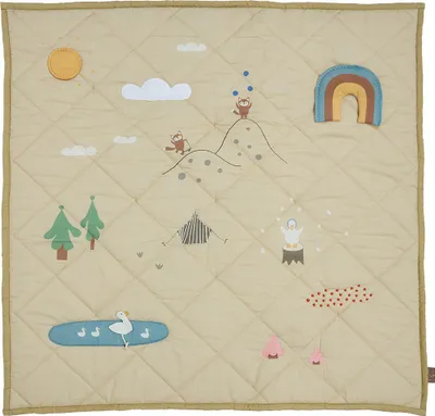 Immagine prodotto di OYOY M107757, Tappeto da gioco per bambini, Cotone, Poliestere, Beige