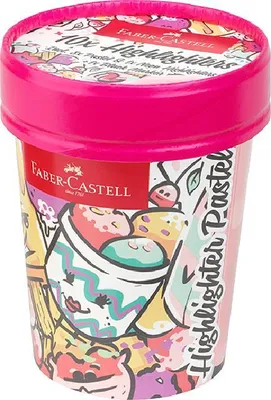Obrázek produktu pro Zvýrazňovače TL Ice cream cup Pastelové, balení po 10 kusech