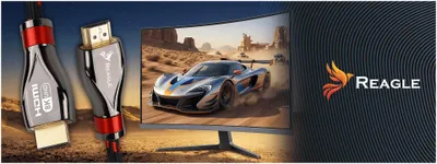 Obrázek produktu pro Kabel REAGLE HDMI 2.1 GAMING 8K 4K 120Hz pro XBOX X PS5 1M