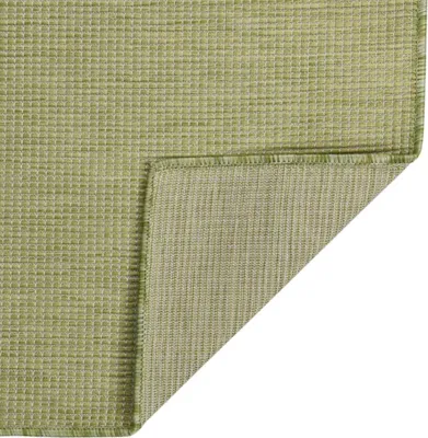 Obrázek produktu pro venkovní koberec vidaXL Flatweave 100x200 cm Green