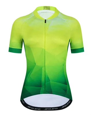 Productafbeelding van Dames Fietsjersey met Rits en Drie Achterzakken