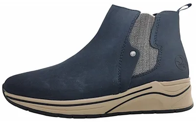 Produktbild von Rieker  Damenschuhe Stiefel Stiefelette Blau Freizeit