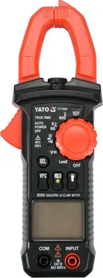 Obrázok produktu pre Yato YT-73092, LCD, CAT II 600V, 190 g, Čierna, Červená