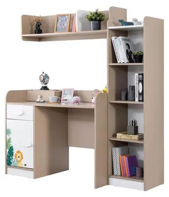 Produktbild von Kinder Zimmer Möbel Design Schreibtisch Wandregal Schlafzimmer Modern Jugend Neu