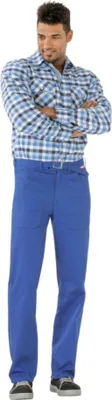 Immagine prodotto di Pantaloni con cintura BW 290 taglia 56 blu mais PLANAM