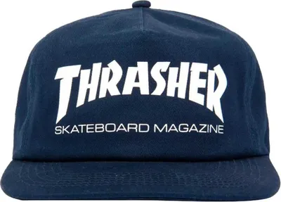 Produktbild von Thrasher Skate Mag Snapback Kappe Blau  Blau One Size