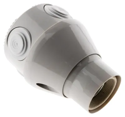 Productafbeelding van Draaibare, waterdichte E27 lampfitting - Zenitech