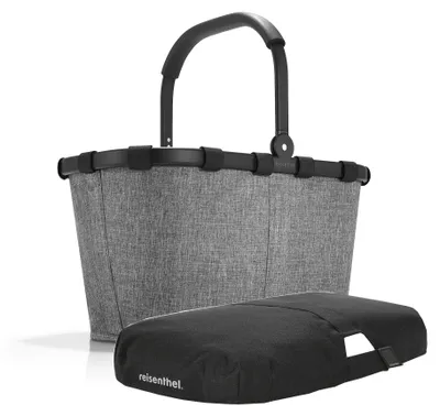 Produktbild von reisenthel carrybag Einkaufskorb mit Cover, 22L, 48x29x28 cm, faltbar, Aluminiumrahmen