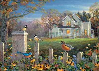 Zdjęcie produktu dla Cobble Hill Evening Birds, 1000 szt.