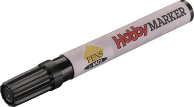 Produktbild von WACO 219243615 Lackmalstift Hobby Marker schwarz