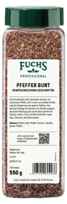 Image de Fuchs Professional Mélange d'épices au poivre épicé 550g