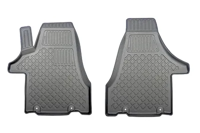 Produktbild von Z441213 TPE-Gummifußmatten kompatibel mit VW T5 / T6 Caravelle Long + Short V/5 2003-05.2015 / 06.2015-
