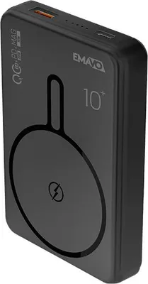 Obrázek produktu pro Powerbanka EMAVO 10000mAh QC22.5W+PD20W+15W magnetická černá