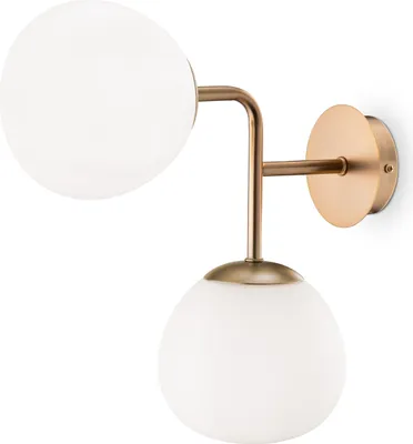 Zdjęcie produktu dla Kinkiet Erich złoto-biały 2xE14x40W metal wym:36x15x33cm IP20 Maytoni
