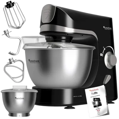 Zdjęcie produktu dla Robot Kuchenny Planetarny Mikser TurboTronic Moc 2000w misa 5L Czarny
