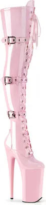 Produktbild von BEYOND-3028 Damen Boots von Pleaser, Rosa  , EU 35, US 5
