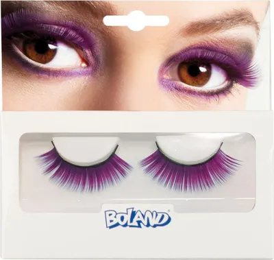Produktbild von Wimpern Basic Neon lila