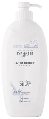 Zdjęcie produktu dla Byphasse Caresse – krem pod prysznic z proteinami mleka, 1 l